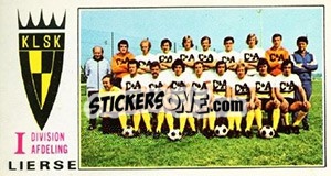 Sticker Team - Football Belgium 1975-1976 n. 213 - Panini