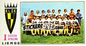 Sticker Team - Football Belgium 1975-1976 - Panini