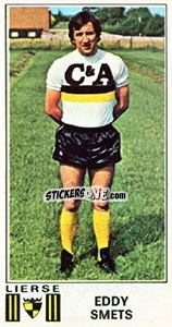 Sticker Eddy Smets - Football Belgium 1975-1976 n. 221 - Panini