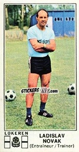 Cromo Ladislav Novak - Football Belgium 1975-1976 n. 243 - Panini