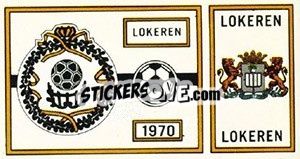 Sticker Badge - Football Belgium 1975-1976 n. 244 - Panini