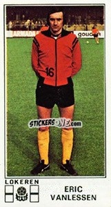 Cromo Eric Vanlessen - Football Belgium 1975-1976 - Panini