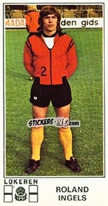Cromo Roland Ingels - Football Belgium 1975-1976 n. 248 - Panini