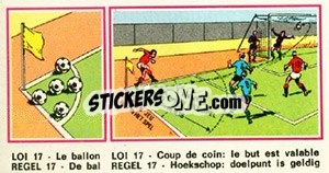 Sticker Loi 17 - Football Belgium 1975-1976 - Panini