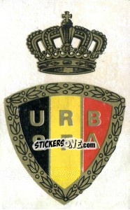 Sticker Eddy Braem (Belgian F.A.) - Football Belgium 1972-1973 - Panini