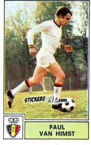 Figurina Paul van Himst (Belgium) - Football Belgium 1972-1973 n. 6 - Panini