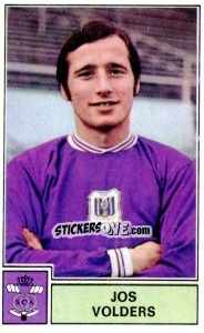 Sticker Jos Volders - Football Belgium 1972-1973 n. 14 - Panini