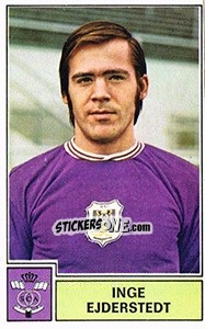 Sticker Inge Ejderstedt - Football Belgium 1972-1973 n. 18 - Panini