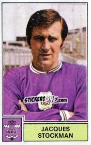 Sticker Jacques Stockman - Football Belgium 1972-1973 - Panini