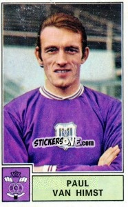 Sticker Paul van Himst - Football Belgium 1972-1973 - Panini