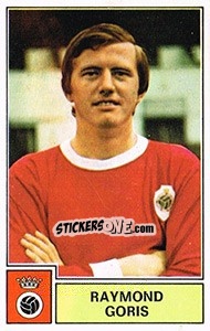 Sticker Raymond Goris - Football Belgium 1972-1973 n. 28 - Panini