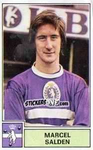Sticker Marcel Salden - Football Belgium 1972-1973 n. 46 - Panini