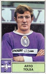 Sticker Arto Tolsa - Football Belgium 1972-1973 - Panini