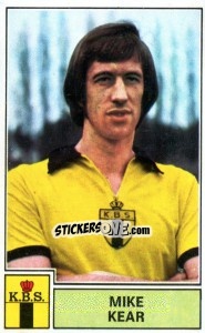 Figurina Mike Kear - Football Belgium 1972-1973 - Panini