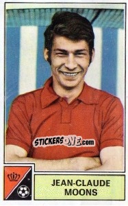 Figurina Jean-Claude Moons - Football Belgium 1972-1973 - Panini