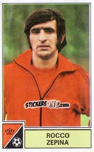 Cromo Rocco Zepina - Football Belgium 1972-1973 - Panini