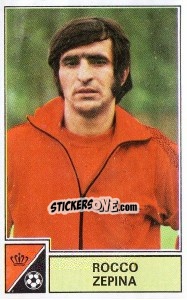 Sticker Rocco Zepina - Football Belgium 1972-1973 n. 78 - Panini