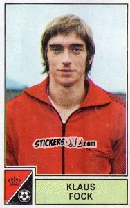 Sticker Klaus Fock - Football Belgium 1972-1973 n. 81 - Panini