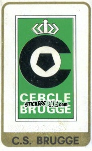 Sticker Badge - Football Belgium 1972-1973 - Panini