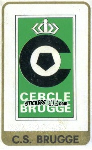 Sticker Badge - Football Belgium 1972-1973 n. 82 - Panini