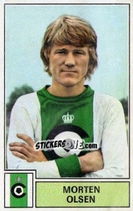 Sticker Morten Olson - Football Belgium 1972-1973 n. 96 - Panini