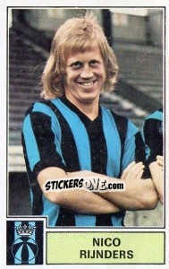 Sticker Nico Rijnders - Football Belgium 1972-1973 n. 107 - Panini