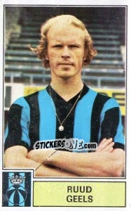 Figurina Ruud Geels - Football Belgium 1972-1973 n. 110 - Panini