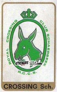Sticker Badge - Football Belgium 1972-1973 n. 112 - Panini