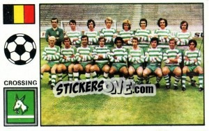 Sticker Team photo - Football Belgium 1972-1973 - Panini