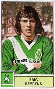 Sticker Eric Beyrens - Football Belgium 1972-1973 n. 126 - Panini