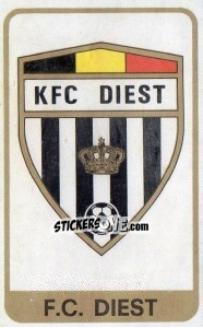 Sticker Badge - Football Belgium 1972-1973 - Panini