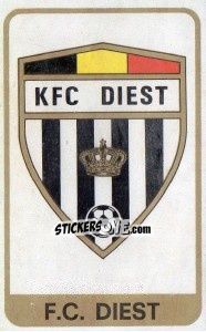 Sticker Badge - Football Belgium 1972-1973 n. 127 - Panini