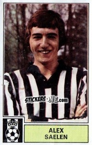 Sticker Alex Saelen - Football Belgium 1972-1973 n. 132 - Panini