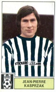 Figurina Jean-Pierre Kasprzak - Football Belgium 1972-1973 n. 134 - Panini