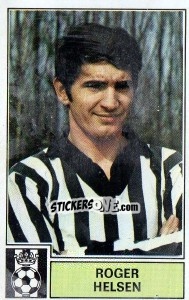 Sticker Roger Helsen - Football Belgium 1972-1973 n. 138 - Panini