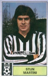 Cromo Stijn Martini - Football Belgium 1972-1973 - Panini