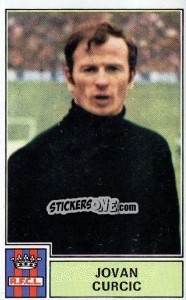 Sticker Jovan Curcic - Football Belgium 1972-1973 - Panini