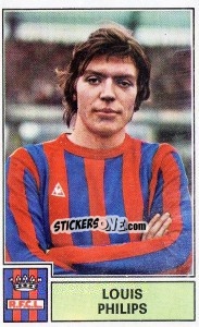 Cromo Louis Philips - Football Belgium 1972-1973 - Panini
