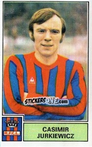 Cromo Casimir Jurkiewicz - Football Belgium 1972-1973 - Panini