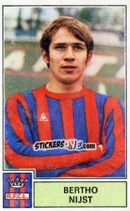 Cromo Bertho Nijst - Football Belgium 1972-1973 n. 152 - Panini