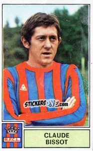Cromo Claude Bissot - Football Belgium 1972-1973 - Panini
