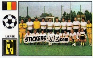 Sticker Team photo - Football Belgium 1972-1973 n. 158 - Panini
