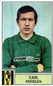 Sticker Carl Engelen - Football Belgium 1972-1973 - Panini