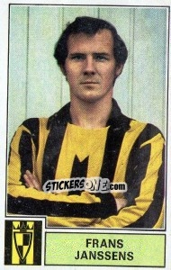 Sticker Frans Janssens - Football Belgium 1972-1973 n. 169 - Panini
