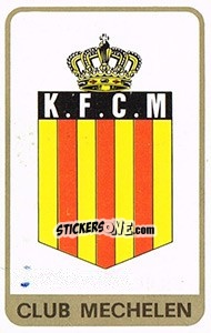Figurina Badge - Football Belgium 1972-1973 - Panini