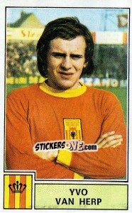 Cromo Yvo van Herp - Football Belgium 1972-1973 n. 181 - Panini