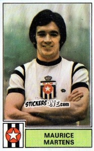 Sticker Maurice Martens - Football Belgium 1972-1973 - Panini
