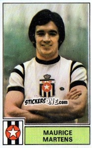 Cromo Maurice Martens - Football Belgium 1972-1973 n. 192 - Panini