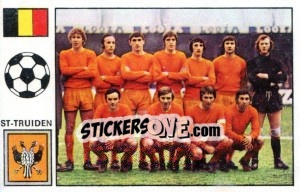 Figurina Team photo - Football Belgium 1972-1973 - Panini