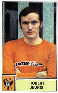 Figurina Robert Jeuris - Football Belgium 1972-1973 - Panini